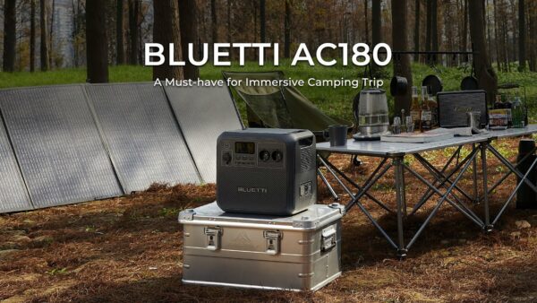 Qual é a Autonomia do Gerador de Energia Solar BLUETTI AC180 na sua Obra