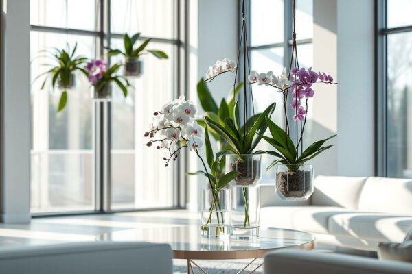 Segredos para integrar orquídeas em projetos de interiores modernos