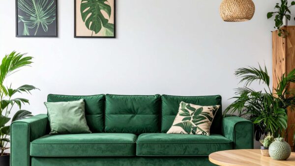 Como deixar o sofá mais elegante com poucos detalhes (e gastando pouco)