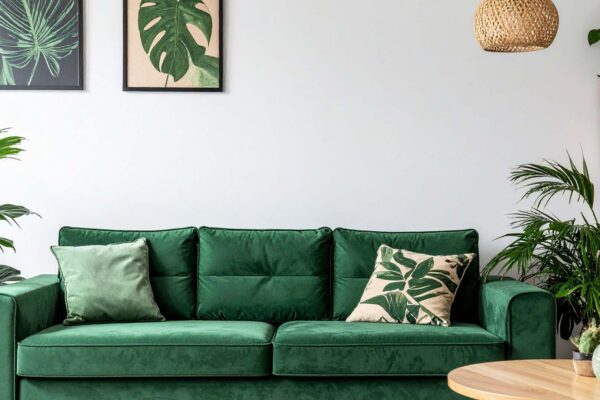 Como deixar o sofá mais elegante com poucos detalhes (e gastando pouco)